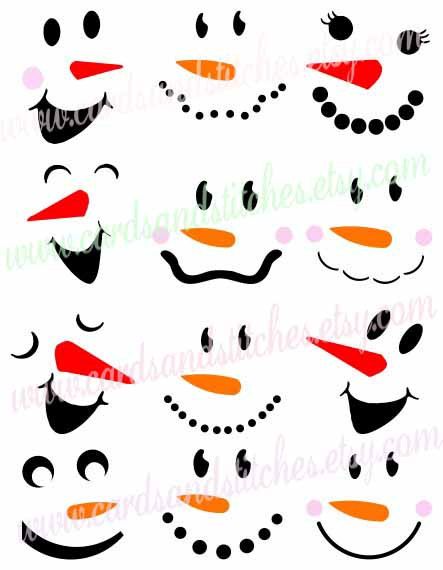 443x570 Snowmen Svg