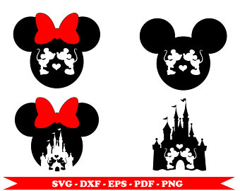 340x270 Mickey And Castle Clip Art
