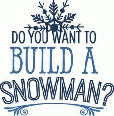 236x239 Do You Want To Build A Snowman Clipart