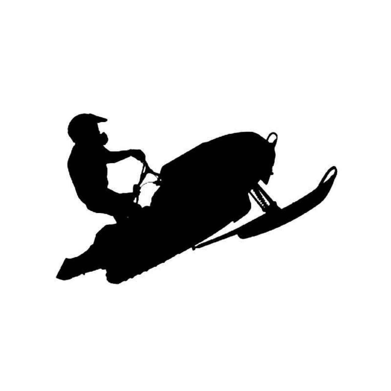 1280x1280 Snowmobile Vinyl Decal Sticker Craft