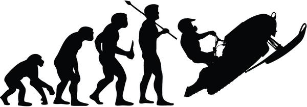 600x210 Of Snowmobile Sport Vinyl Decal Sticker