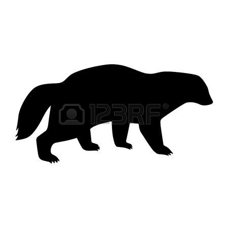 450x450 Wolverine Clipart Silhouette 4065628