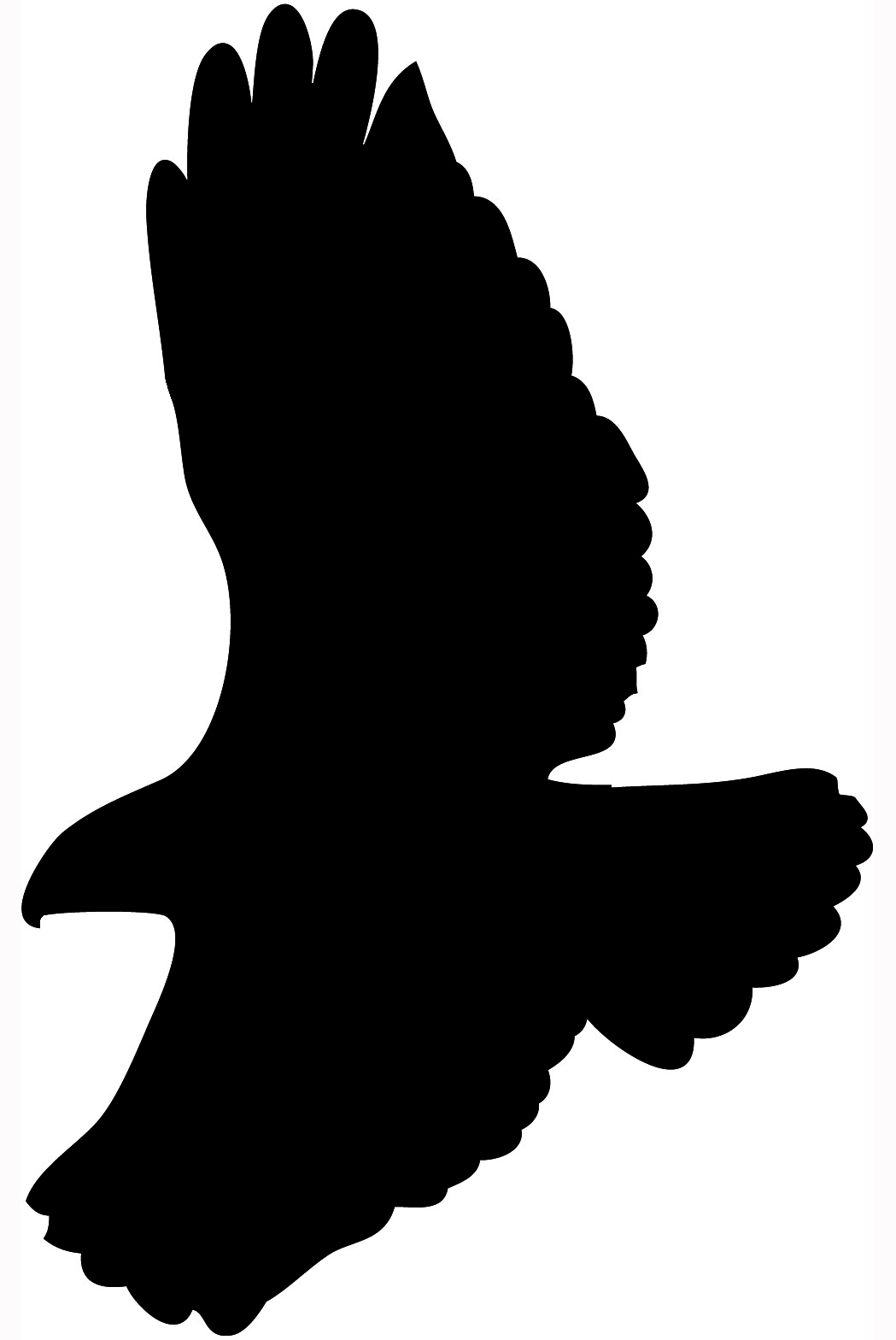 1049x1568 Flying Dragon Silhouette Stock Flying Black Eagle Silhouette 1 By