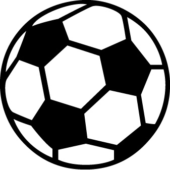 Soccer Ball Silhouette at GetDrawings | Free download