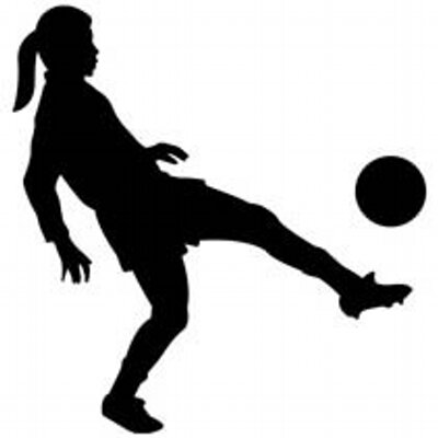 Soccer Girl Silhouette Clip Art at GetDrawings | Free download