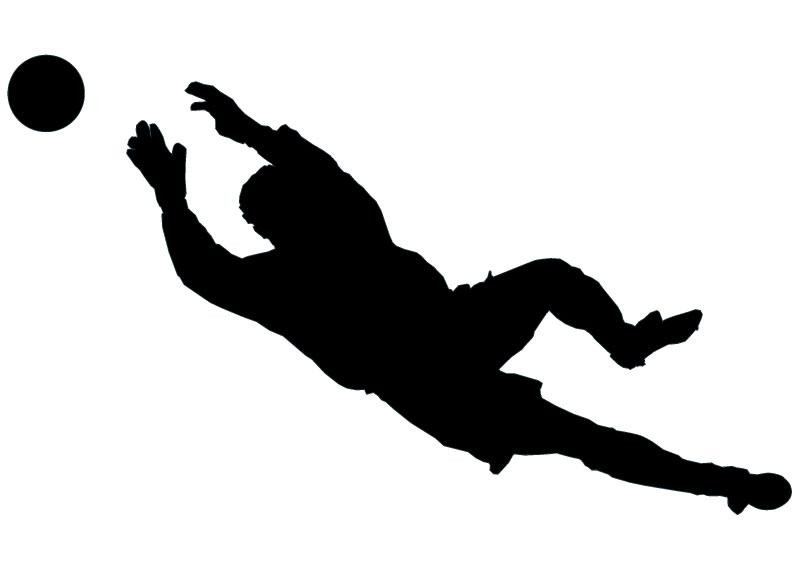 800x565 Soccer Silhouette