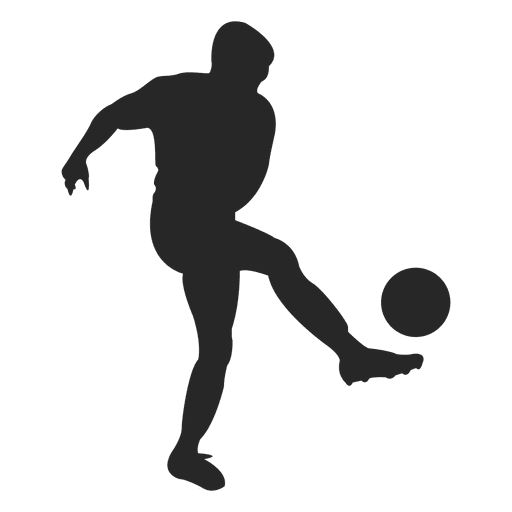 Soccer Player Silhouette at GetDrawings | Free download