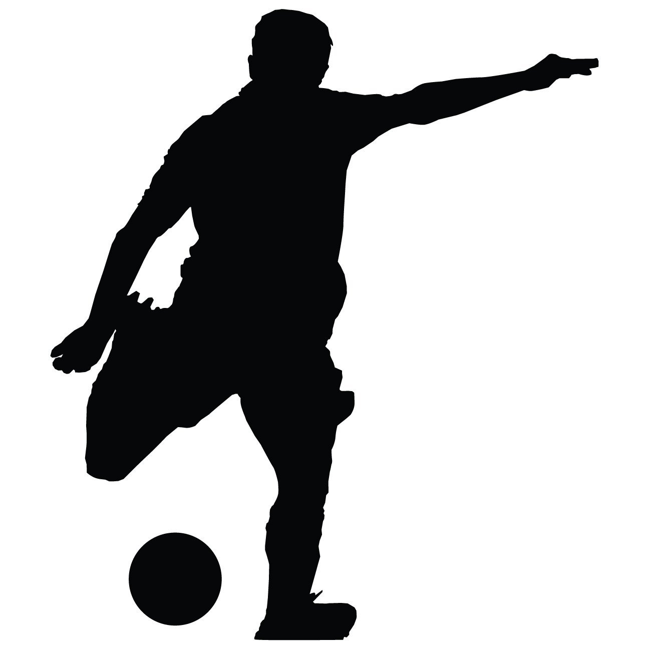 1296x1296 Soccer Wall Decal Sticker