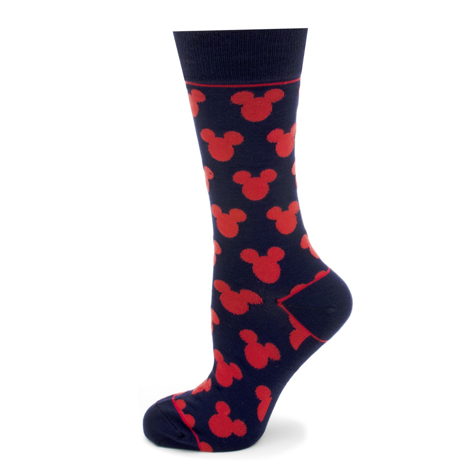 1500x1500 Mickey Mouse Silhouette Blue Socks