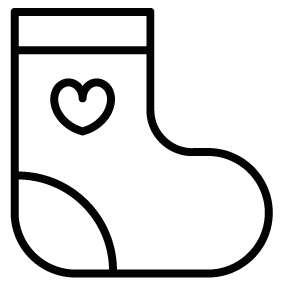 283x283 Sock Silhouettes Silhouettes Of Sock Free