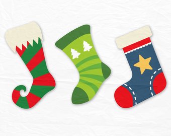 340x270 Socks Svg Etsy