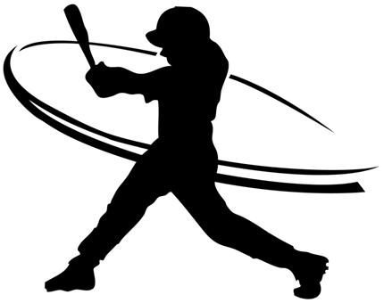 Softball Batter Silhouette at GetDrawings | Free download