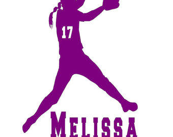340x270 Softball Girl Batter Clipart