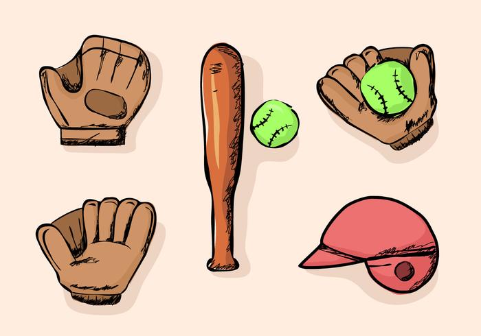 700x490 Softball Free Vector Art