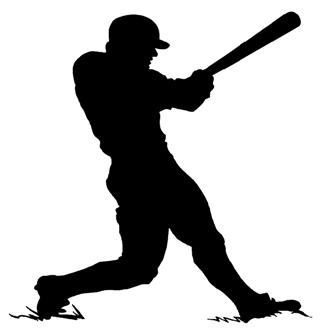 Softball Girl Batter Silhouette at GetDrawings | Free download