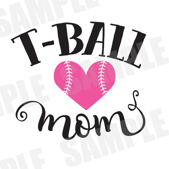 570x570 Svg Commercialpersonal Use Softball Baseball T Ball Mom