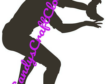 340x270 Softball Catcher Svg Etsy