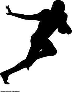 235x301 Football Player Silhouette Svgs Football Players