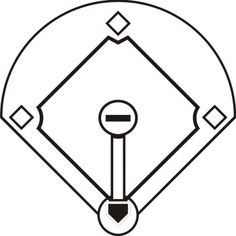 236x236 Free Printable Softball Silhouette Clip Art Download