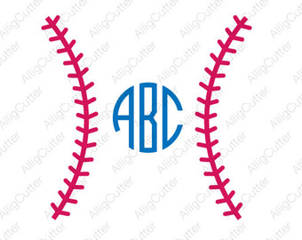 340x270 Softball Stitches Svg Files For Cutting Baseball Cricut Laces
