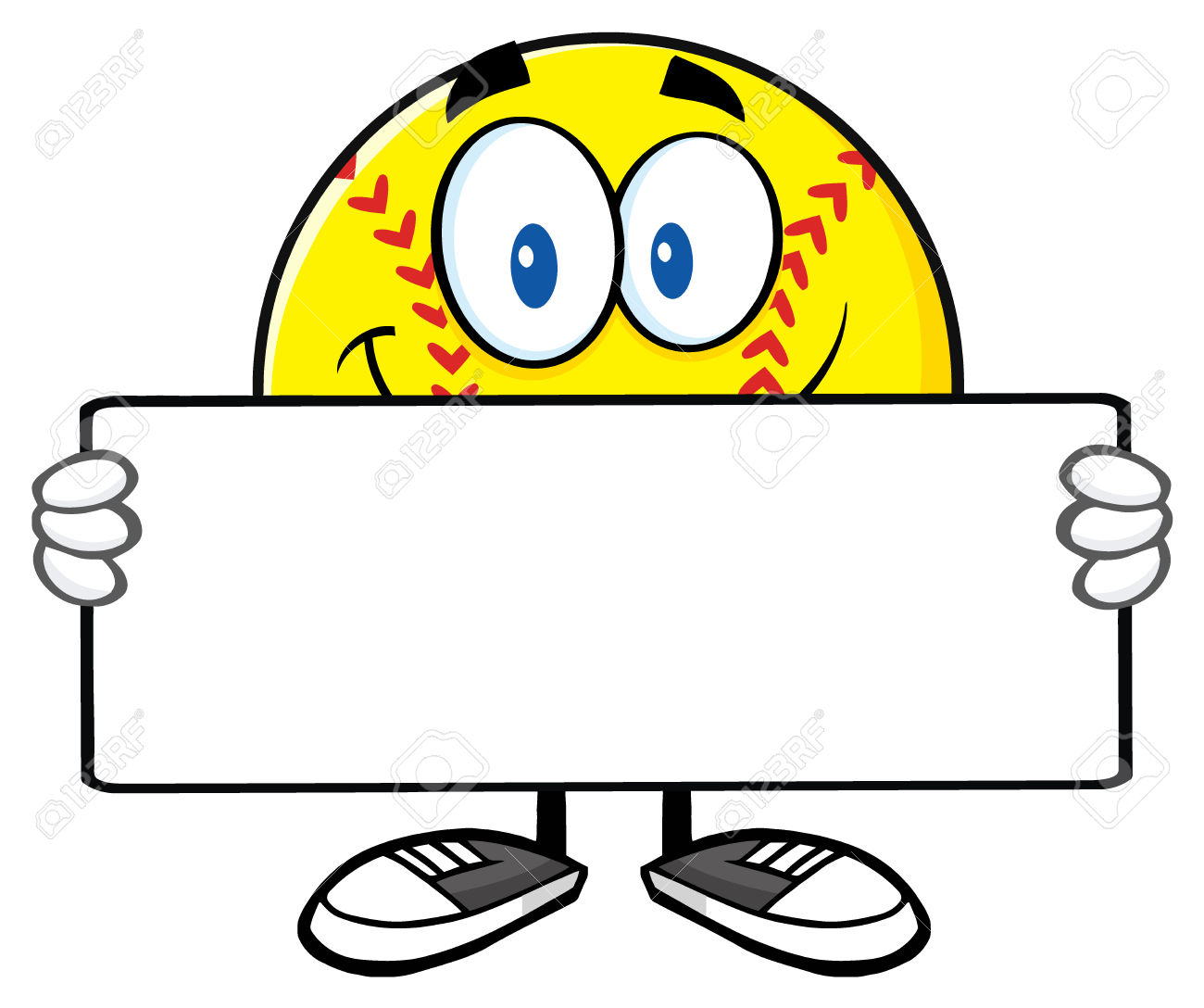 1300x1088 Softball Cartoon Images Image Group