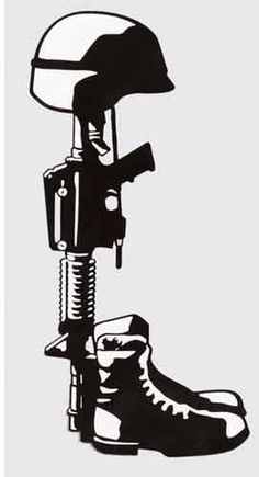 236x435 Fallen Soldier Shadow Woodcrafting Pattern This Kneeling Soldier