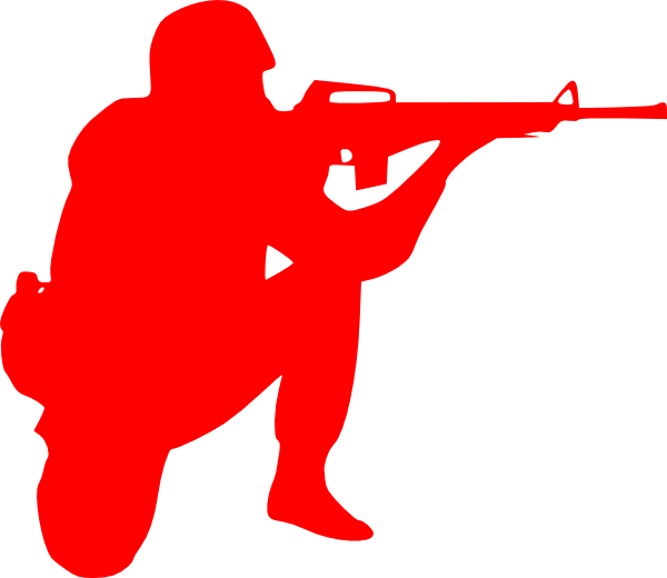 600x520 Red Soldier2 Clip Art