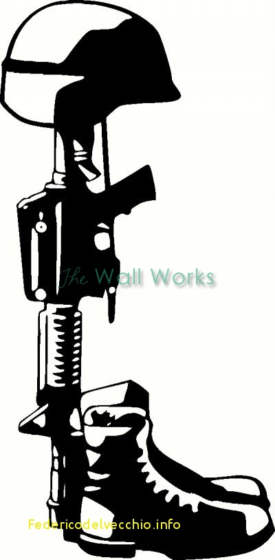 400x814 Fallen Soldier Silhouette Template Good Rock Guitar Player