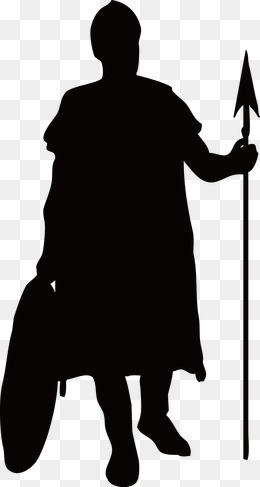 260x487 Ruins Soldiers, Sketch, Hand Painted, Man Silhouette Png Image