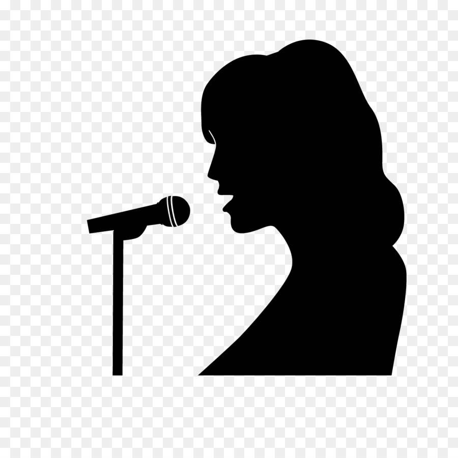 900x900 Singer Music Silhouette Song Clip Art