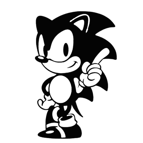 The best free Sonic silhouette images. Download from 94 free ...