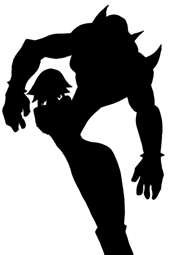 600x895 Silhouette By Girl Gaara