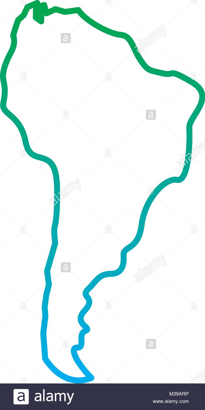 698x1390 Silhouette South America Map Stock Vector Art Amp Illustration