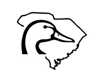 340x270 Duck South Carolina Decal Silhouette Svg Dxf File Instant Download