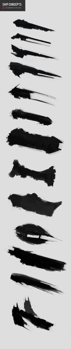 236x1161 Ship Silhouettes 2 By Zeedurrani On Cg Spaceships