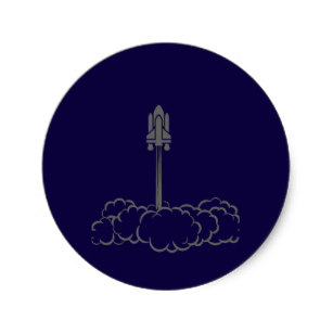 307x307 Silhouette Ship Stickers Zazzle