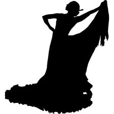 225x225 Flamenco Vector Silhouettes Flamenco, Characters And Silhouettes