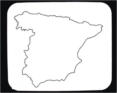 500x396 Best Photos Of Spain Map Silhouette
