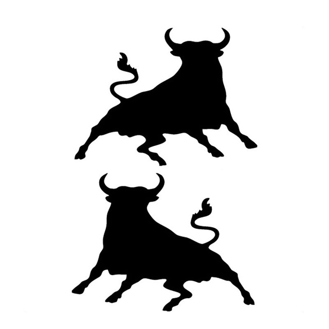 Spanish Bull Silhouette