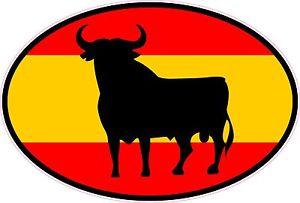 300x203 Spanish Bull Silhouette