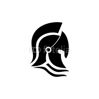 Spartan Helmet Silhouette at GetDrawings | Free download