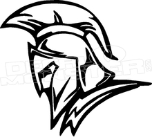 220x198 Spartan Silhouette 5 Decal Sticker