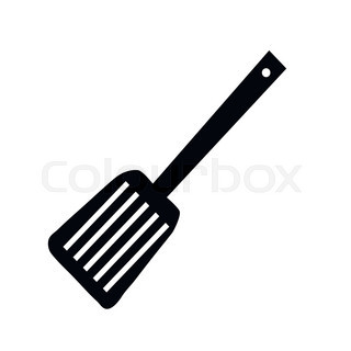 320x320 Vector Illustration Silhouette Of Kitchen Ware Are Isolated