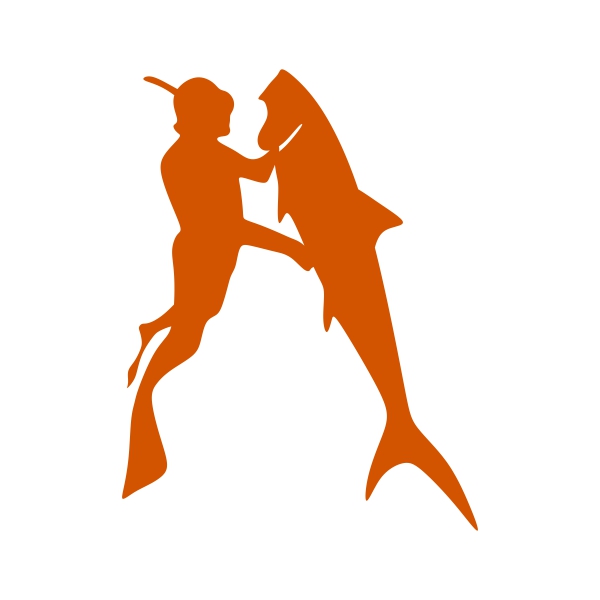600x600 Spear Fishing Cuttable Design