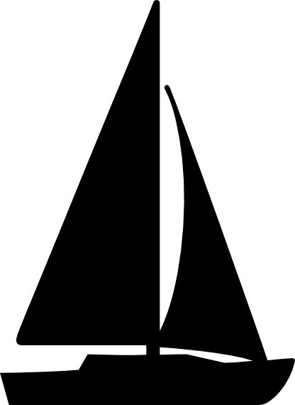 416x570 Sailboat Svg Sail Boats, Boating And Silhouette