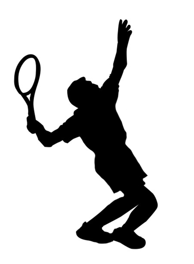 653x886 Silhouette Sports Clipart