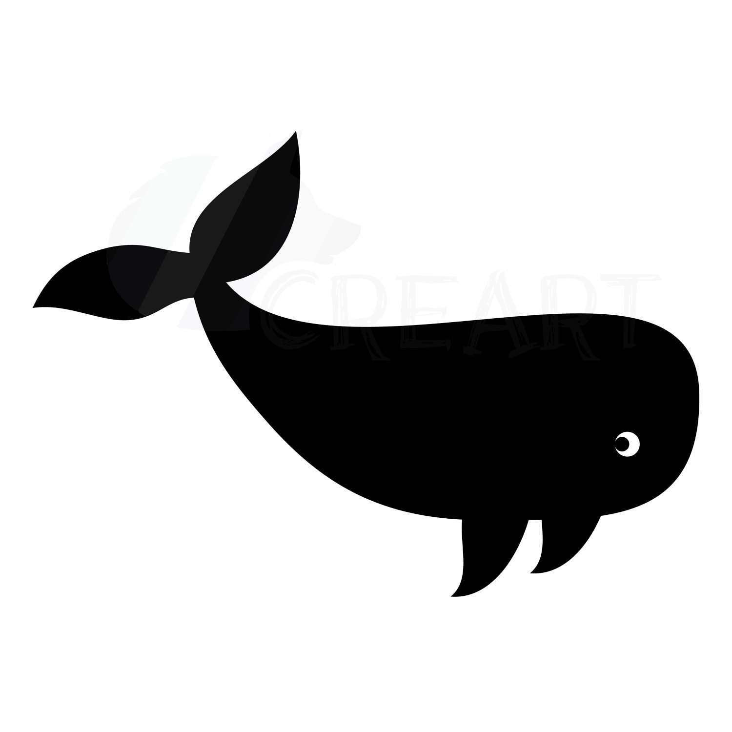 1500x1500 Whale, Cute Whales Silhouette Pack. Eps, Png, Jpg, Pdf, Svg