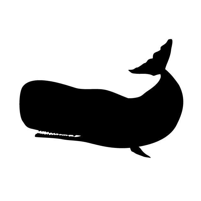 Sperm Whale Silhouette at GetDrawings | Free download