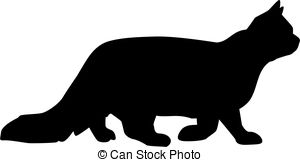 300x162 Sphynx Cat Silhouette Vector Clip Art