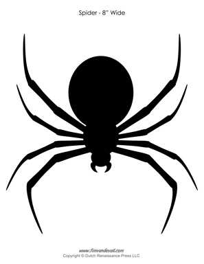 297x384 Spider Outlines